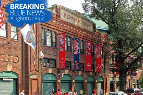Fenway Park will Light It Up Blue for World Autism Awareness Day