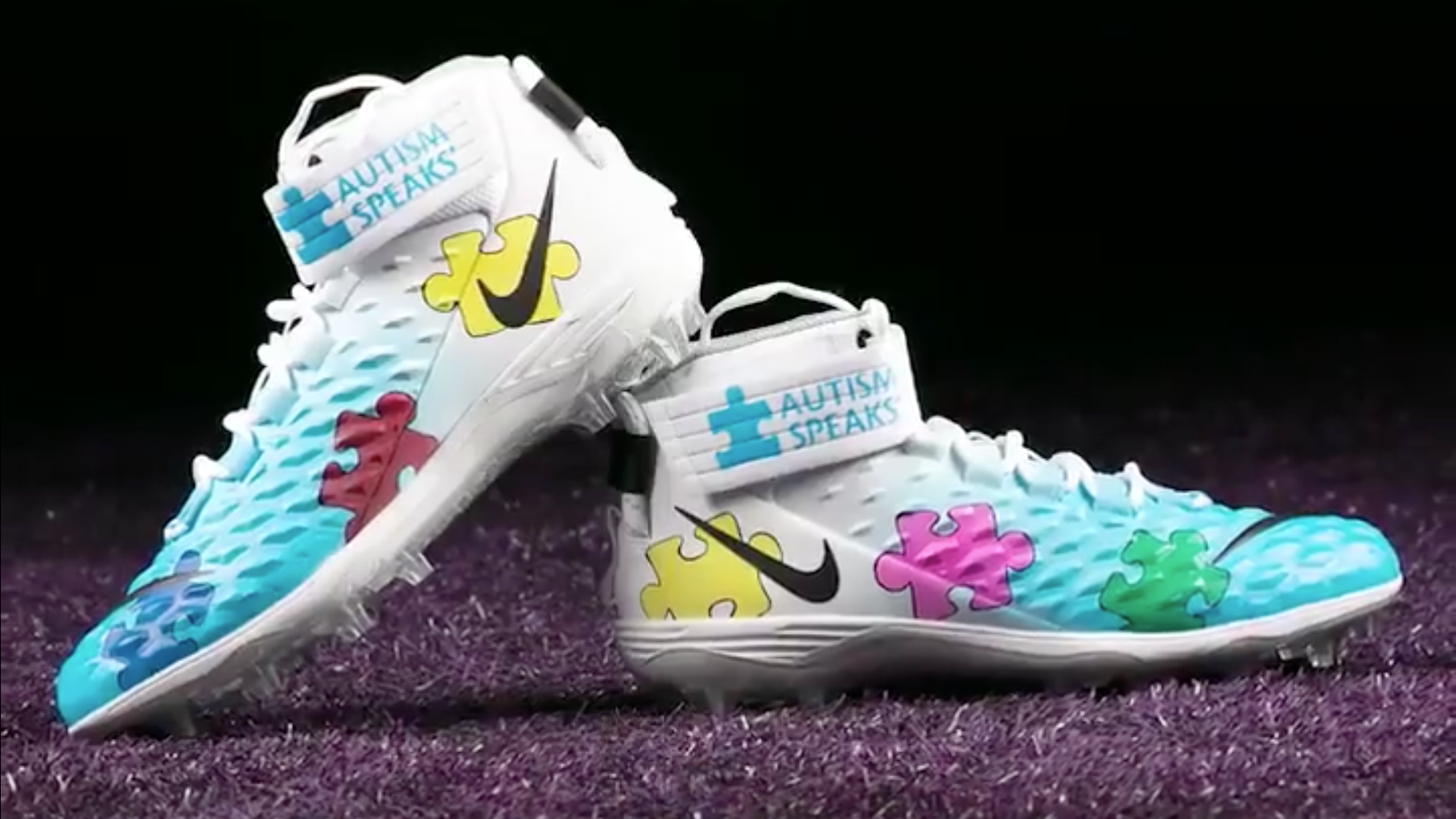 NFL players' cleats for a cause