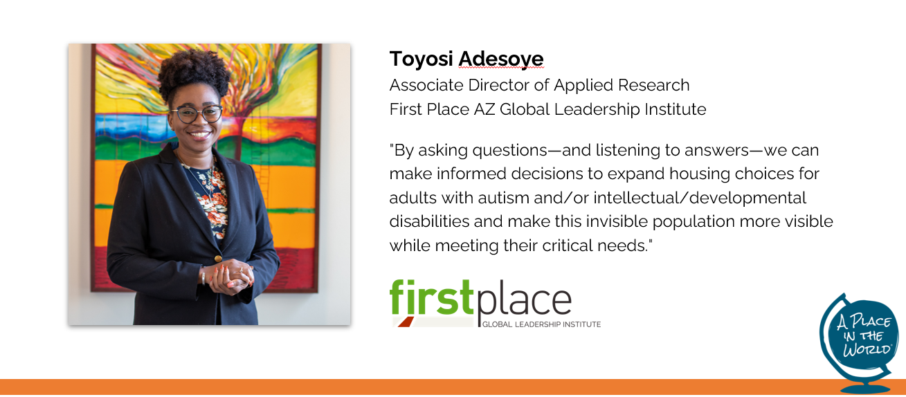 Toyosi Adesoye, First Place Global