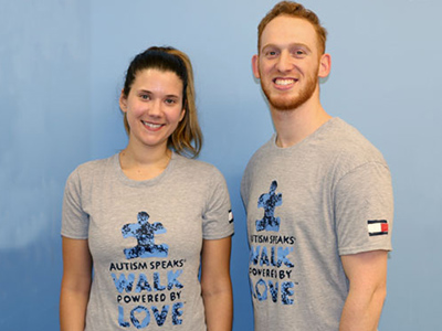 by Love: T-shirt designed by Tommy Hilfiger supports the Autism Speaks Walk Autism Speaks