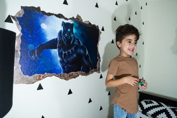 Making Nighttime Less Scary Cosmic Ceiling Creates A Heavenly