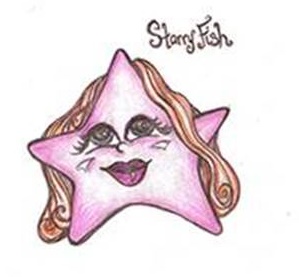 illustration of a starfish by Angel Bielinski