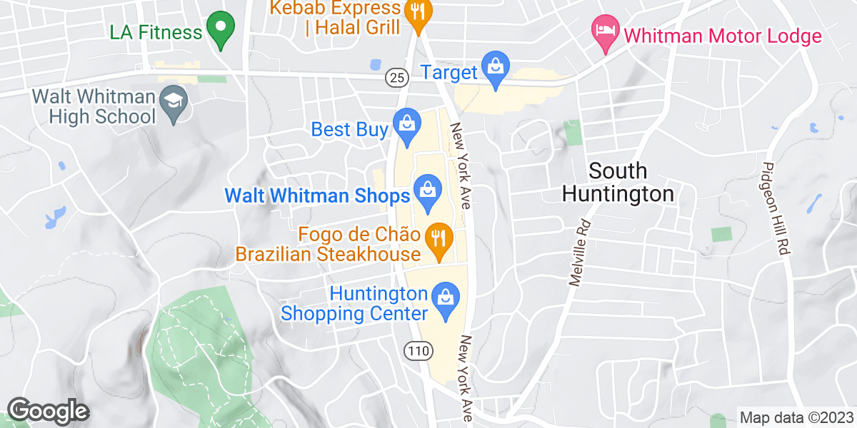 walt whitman mall map