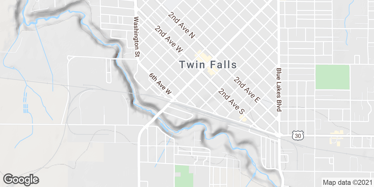 Twin Falls Idaho Google Maps
