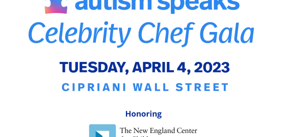 Autism Speaks Celebrity Chef Gala 2023 Logo