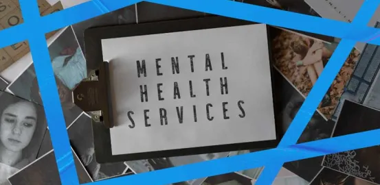 Clip board with forms for mental health services