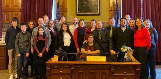 Iowa Governor Reynolds Award Presentation