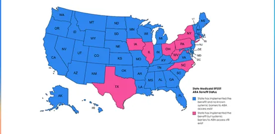 Map of Medicaid by state