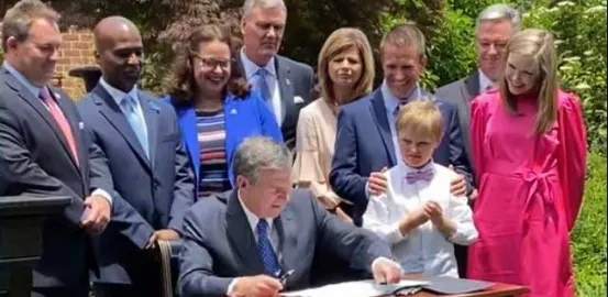 North Carolina bill signing ceremony