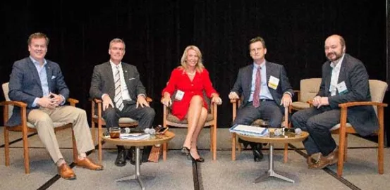 Panel on stage at the 2017 Autism Law Summit