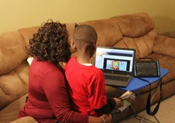 aba therapy with a child