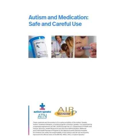 Autism and Medication Cover