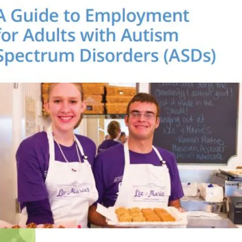 A guide to employment for parents of adults with autism