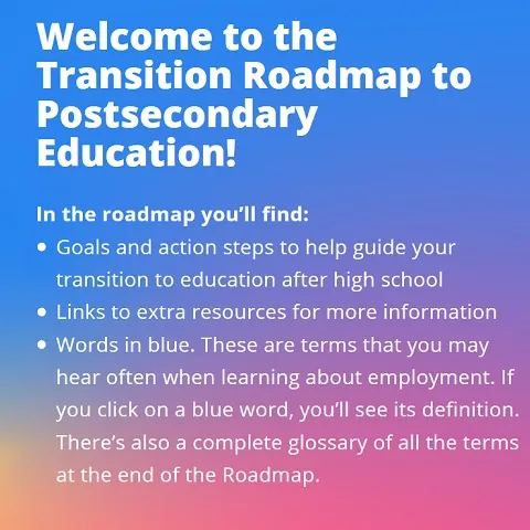 postsecondary roadmap cover