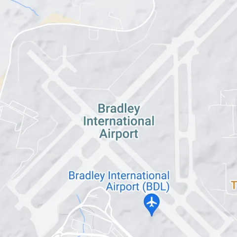 Bradley International Airport Map
