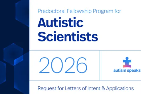 2026 Predoctoral Fellowship for Autistic Scientists
