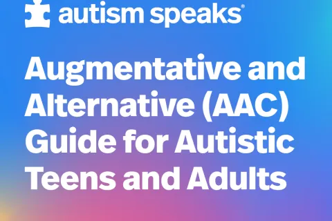 AAC Guide for Teens and Adults cover logo