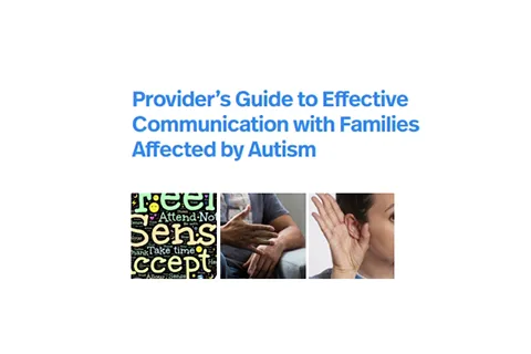 ATN AIR-P Guide to Providing Feedback to Families Affected by Autism cropped cover