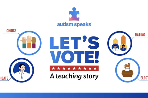 Let's Vote! A teaching story by Autism Speaks