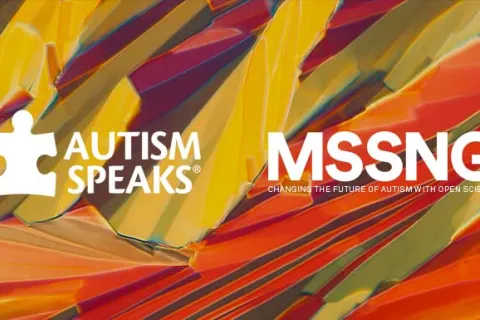 Autism Speaks and MSSNG logos