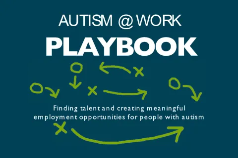 Autism at Work Playbook cover image