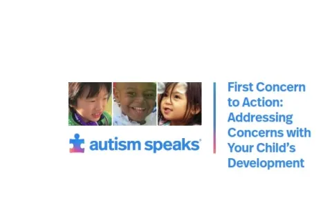 Autism Speaks First Concern to Action Tool Kit Cover