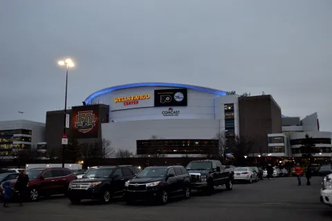 Home of Flyers and 76ers goes blue for World Autism Awareness Day