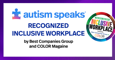 Autism Speaks recognized as an inclusive workplace