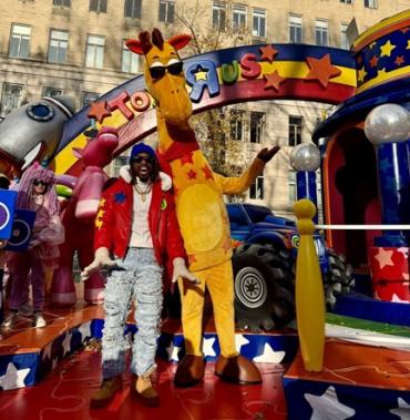 Lil Jon on the Toys“R”Us® Float at the 2025 Macy’s Thanksgiving Day Parade®