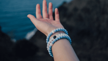 Lokai Split Blue Bracelet to Benefit Autism Speaks