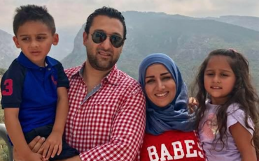 Manar Kobeissi and his family