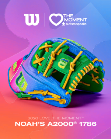 Noah's A2000 1786 baseball glove by Wilson Sporting Goods 2026 Love the Moment