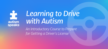 Learning to drive with autism