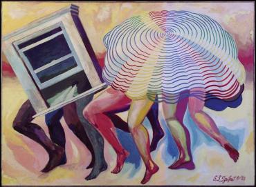 Steven Sandor SELPAL, Inside-Outside Vortex from “Dream Series” (Dream Date: Dec. 23, 1987)