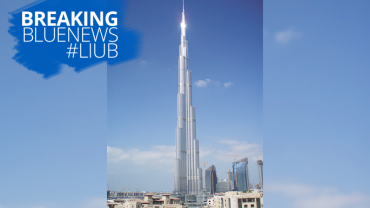 The Burj Khalifa as they Light It Up Blue on April 2