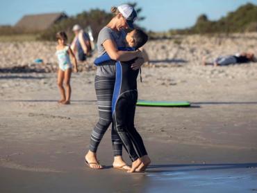 Gnome Surf, a surf therapy organization focused on inclusion, diversity, equality, and acceptance for kids of all abilities through surf therapy, arts and cultural activities
