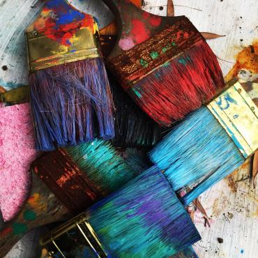 Paintbrushes photo by RhondaK Native Florida Folk Artist on Unsplash