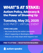 What's at Stake webinar flyer