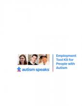 Cover of the Autism Speaks Employment Tool Kit