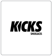 Kicks Shoelaces logo