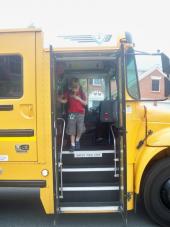 Helping children with autism get ready to ride the school bus